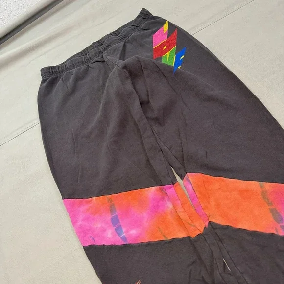 Lauren Moshi Y2K Grunge Sweatpant Women Gray Jogger Thunder Active Preppy-S-5115 - Picture 2 of 11